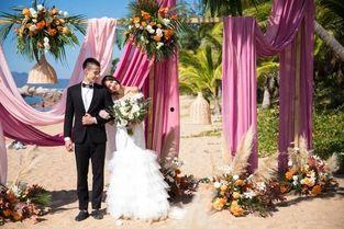 海南婚礼视频,浪漫海岛甜蜜瞬间